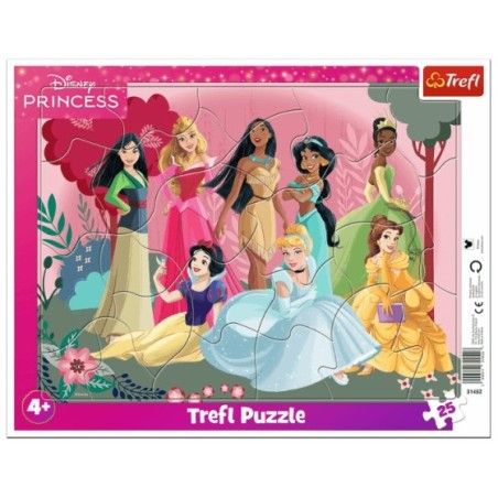 Trefl Puzzle ramkowe 25el. Czas księżniczek