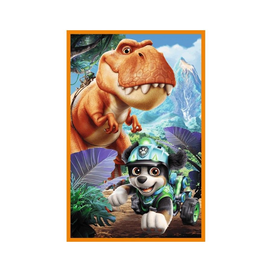 Trefl Puzzle 3x80el. Bohaterowie dinozaurów