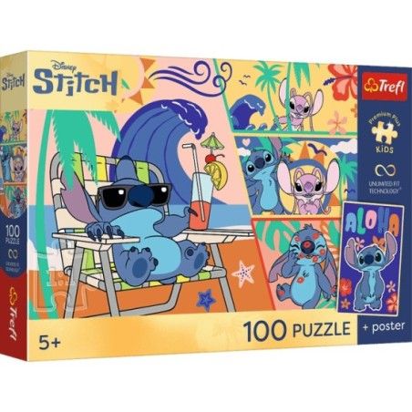 Trefl Puzzle 100el. Premium Plus Kids Plażowe dni