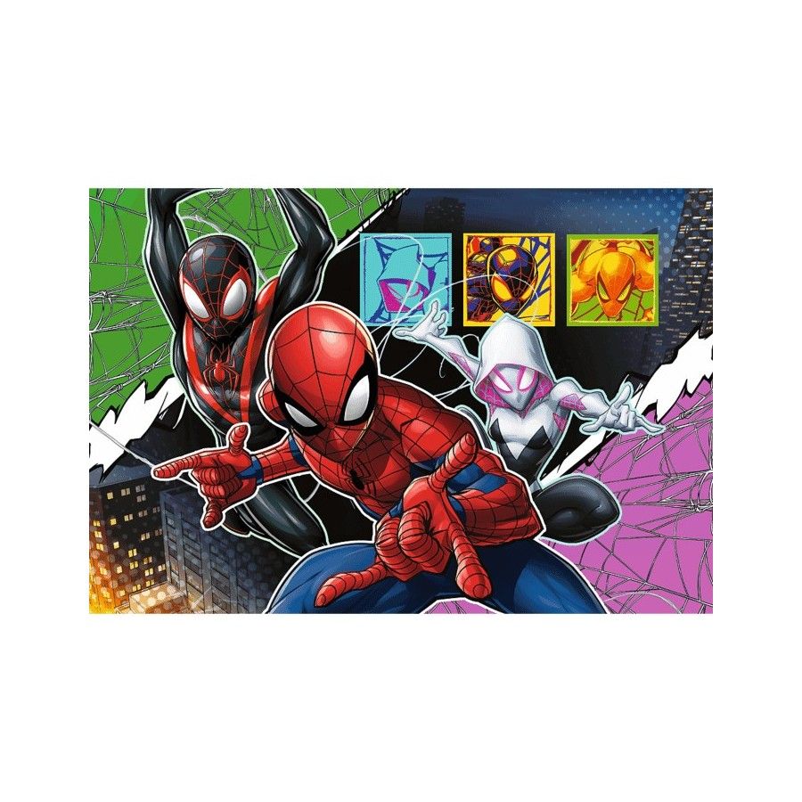 Trefl Puzzle 100el. Premium Plus Kids Bohaterski pająk