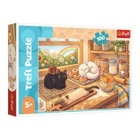 Trefl Puzzle 100el. Kociaki łobuziaki