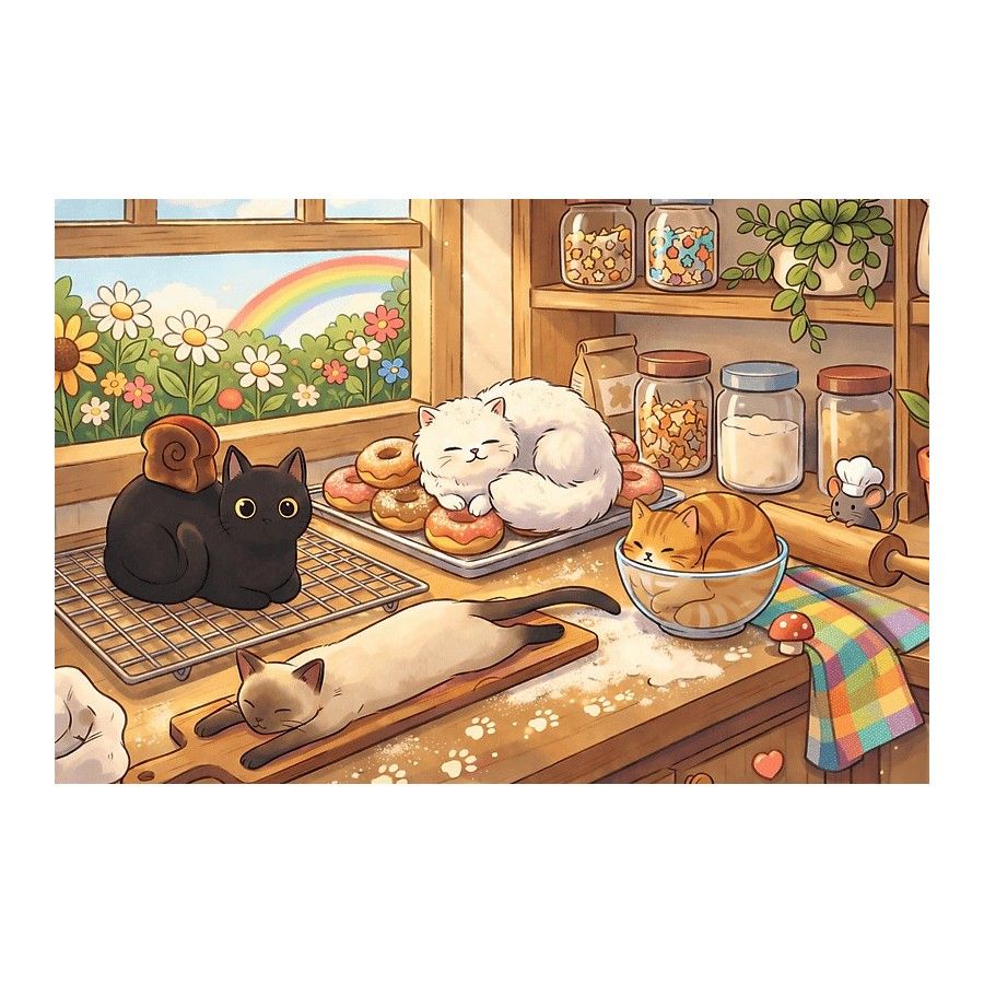 Trefl Puzzle 100el. Kociaki łobuziaki