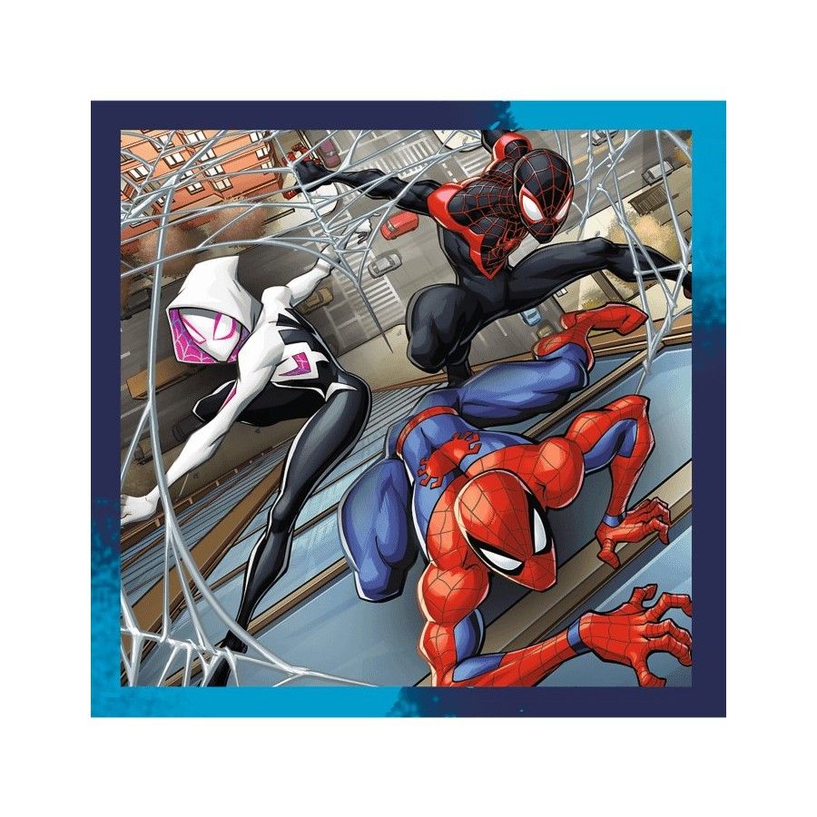 Trefl Puzzle 3w1 Spiderman Pajęczy przyjaciele