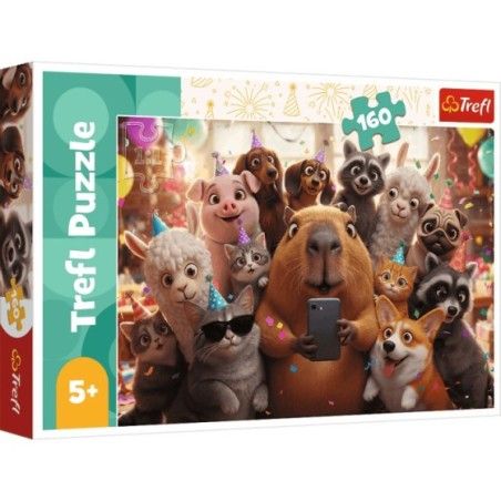 Trefl Puzzle 160el. Słodkie selfie