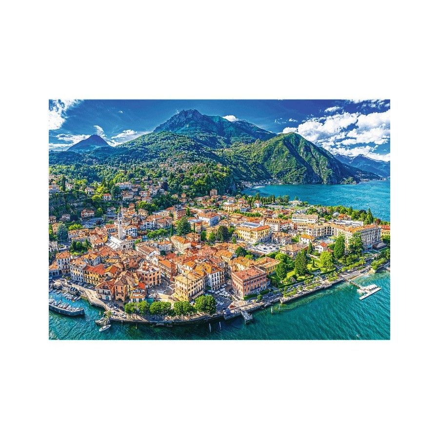 Trefl Puzzle 1000el.  Menaggio nad jeziorem Como, Włochy
