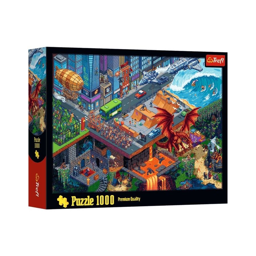 Trefl Puzzle 1000el. Miasto Pixel
