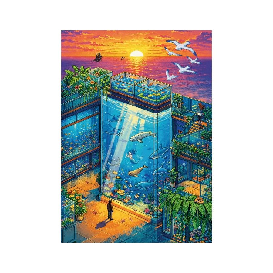 Trefl Puzzle 1000el. Spojrzenie w głębię