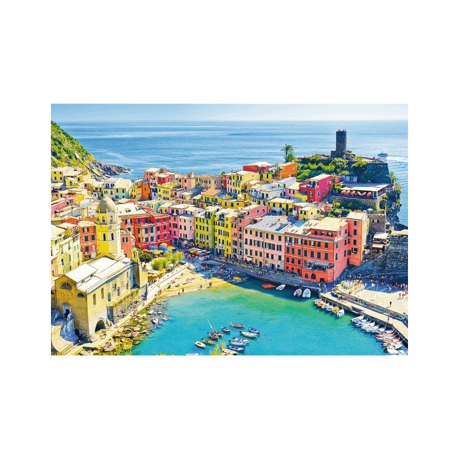 Trefl Puzzle 1000el. Malownicze miasteczko Vernazza, Liguria, Włochy Mix