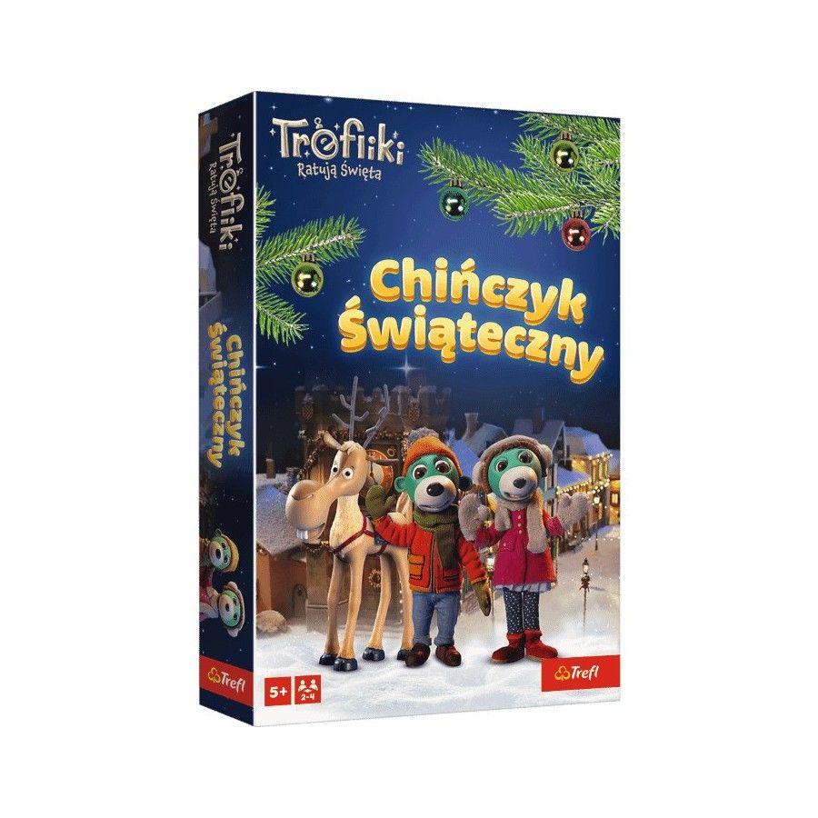 Trefl Gra Chińczyk Święta Z Rodziną Treflików