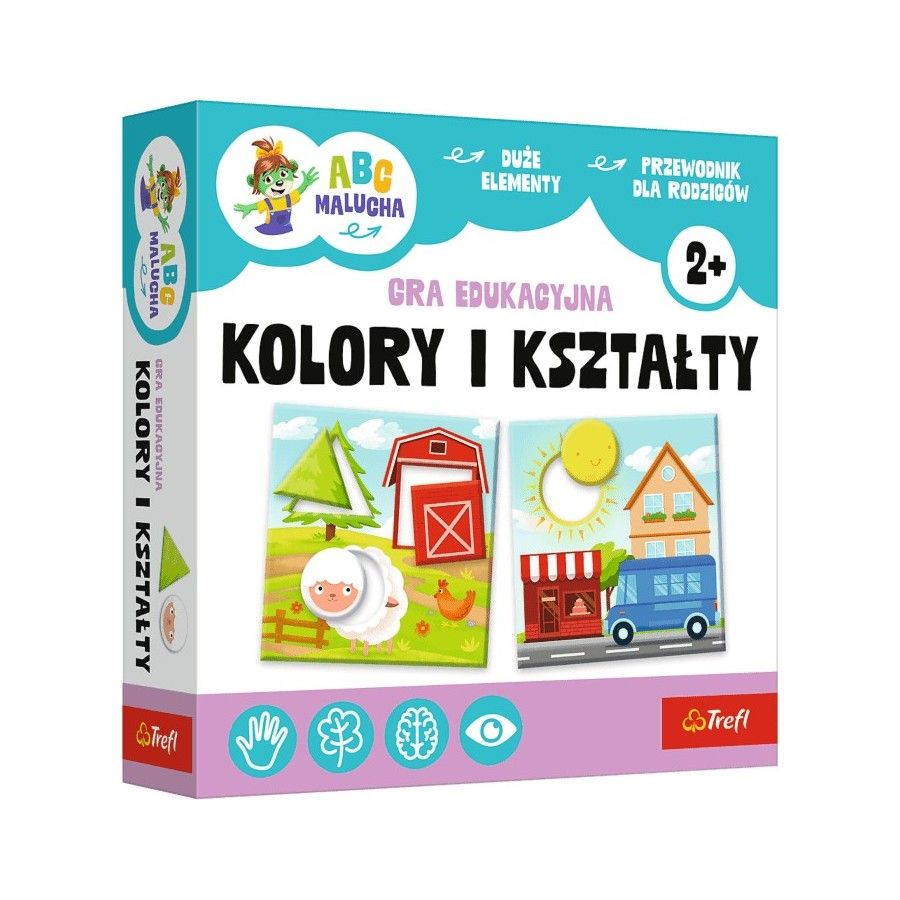 Trefl Gra Kolory I Kształty Abc Malucha
