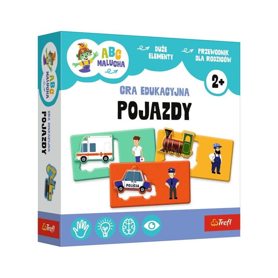 Trefl Gra Pojazdy Abc Malucha
