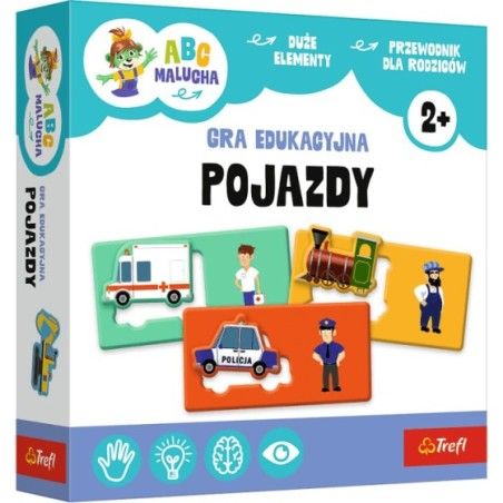 Trefl Gra Pojazdy Abc Malucha