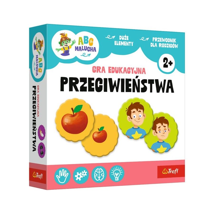 Trefl Gra Przeciwieństwa Abc Malucha