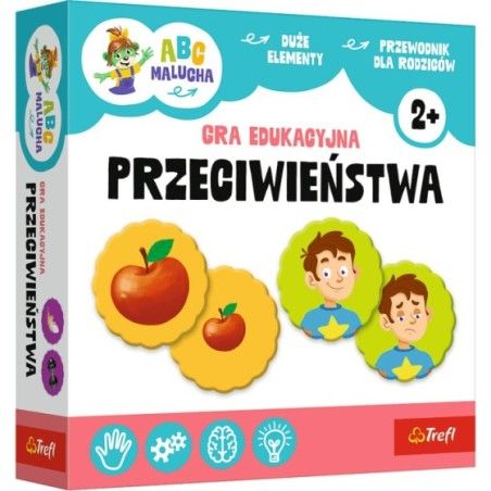 Trefl Gra Przeciwieństwa Abc Malucha