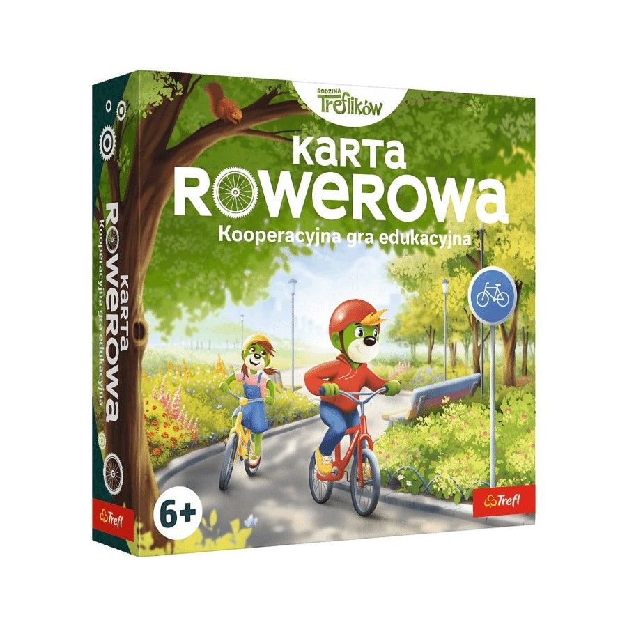 Trefl Gra Karta Rowerowa