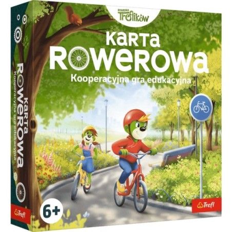 Trefl Gra Karta Rowerowa