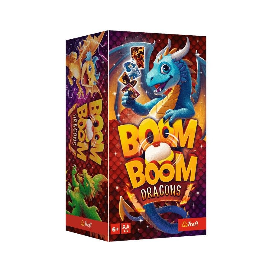 Trefl Gra Boom Boom Dragons