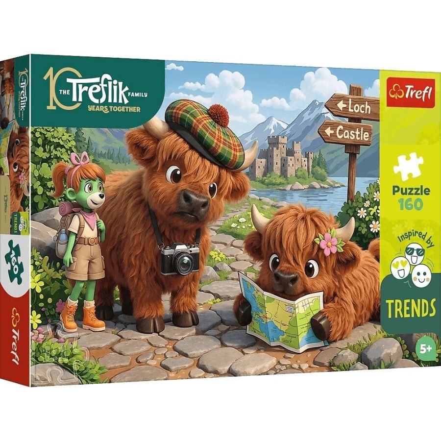 Trefl Puzzle 160el. Inspired By Trends Urocza krówka