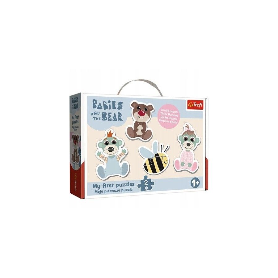 Trefl Puzzle Baby Classic Przyjacielskie Bobaski