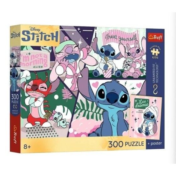 Trefl Puzzle 300el. Premium Plus Kids Kosmiczny duet