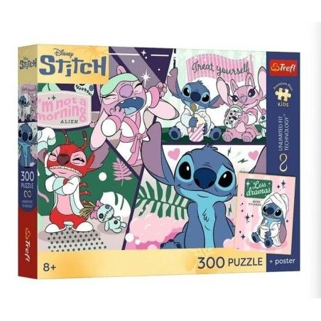 Trefl Puzzle 300el. Premium Plus Kids Kosmiczny duet