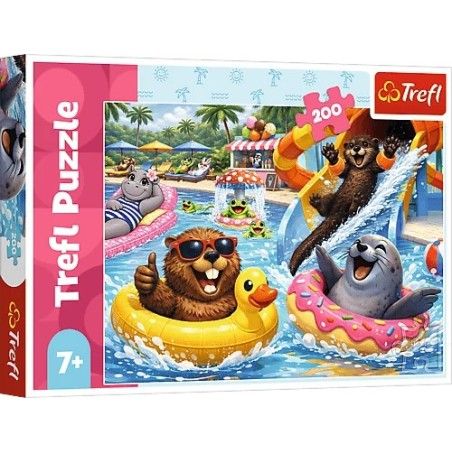 Trefl Puzzle 200el. Bobrze sprawy