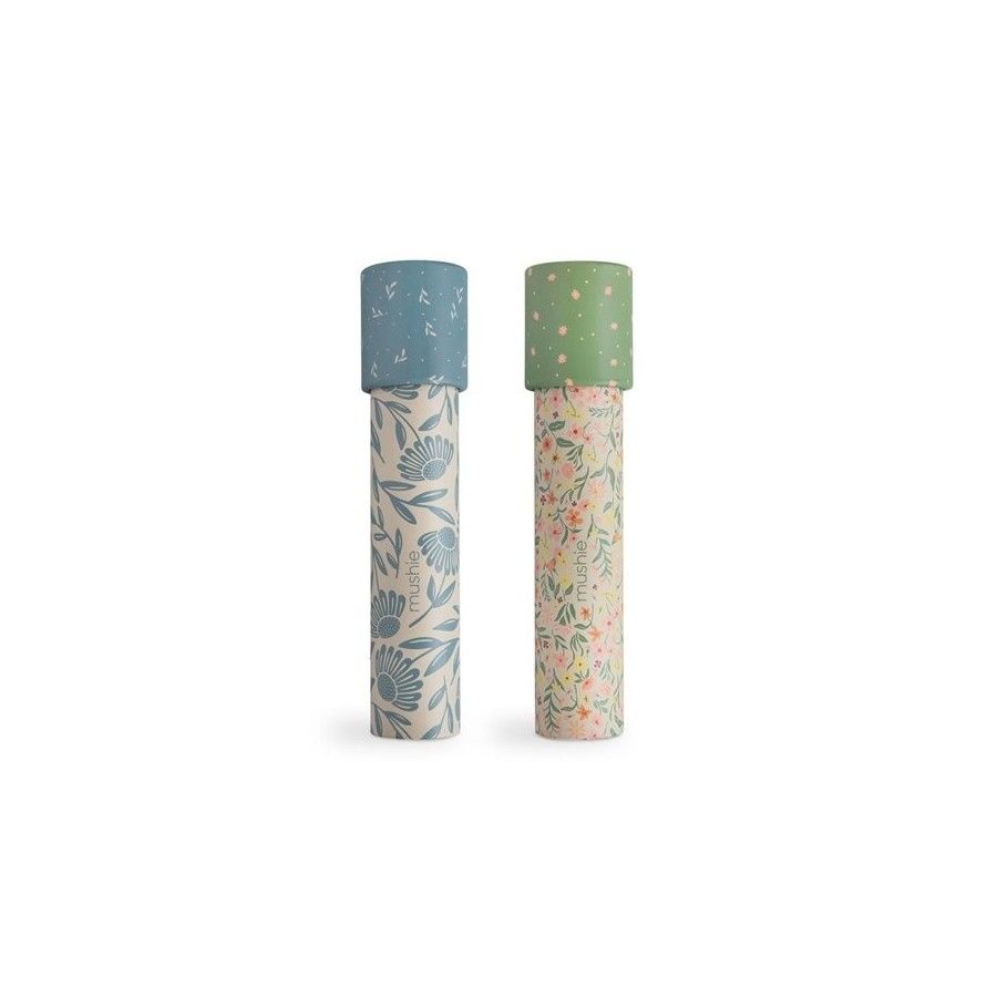 Mushie Kalejdoskop 2 szt. Pastel Blooms Blue Flowers