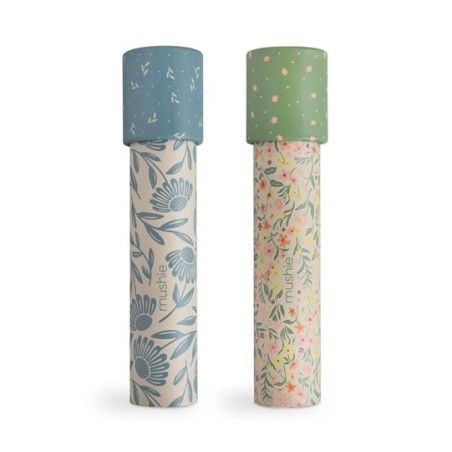 Mushie Kalejdoskop 2 szt. Pastel Blooms Blue Flowers