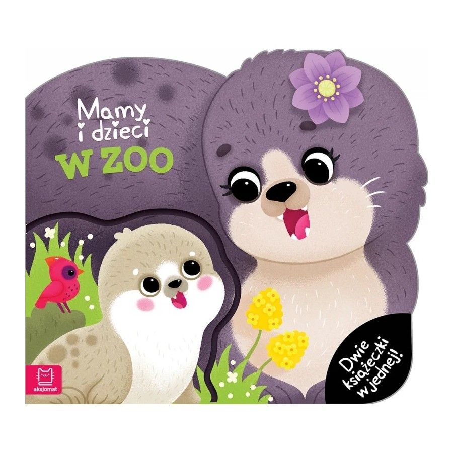 Aksjomat Mamy i dzieci w zoo. Dwie książeczki w jednej