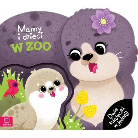 Aksjomat Mamy i dzieci w zoo. Dwie książeczki w jednej