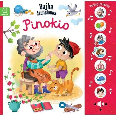 Aksjomat Naciśnij i posłuchaj! Bajka dźwiękowa. Pinokio