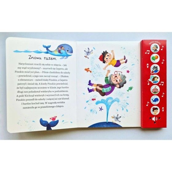 Aksjomat Naciśnij i posłuchaj! Bajka dźwiękowa. Pinokio