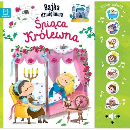 Aksjomat Naciśnij i posłuchaj! Bajka dźwiękowa. Śpiąca królewna