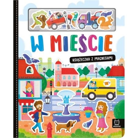Aksjomats W mieście. Książeczka z magnesami