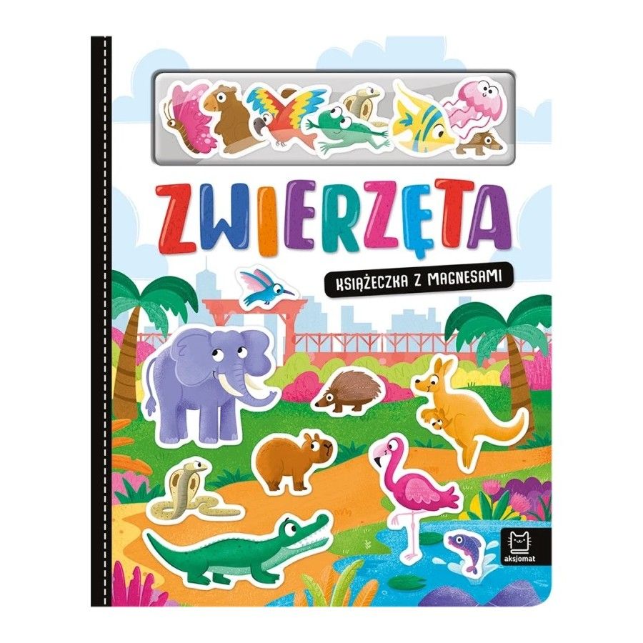 Aksjomat Zwierzęta. Książeczka z magnesami
