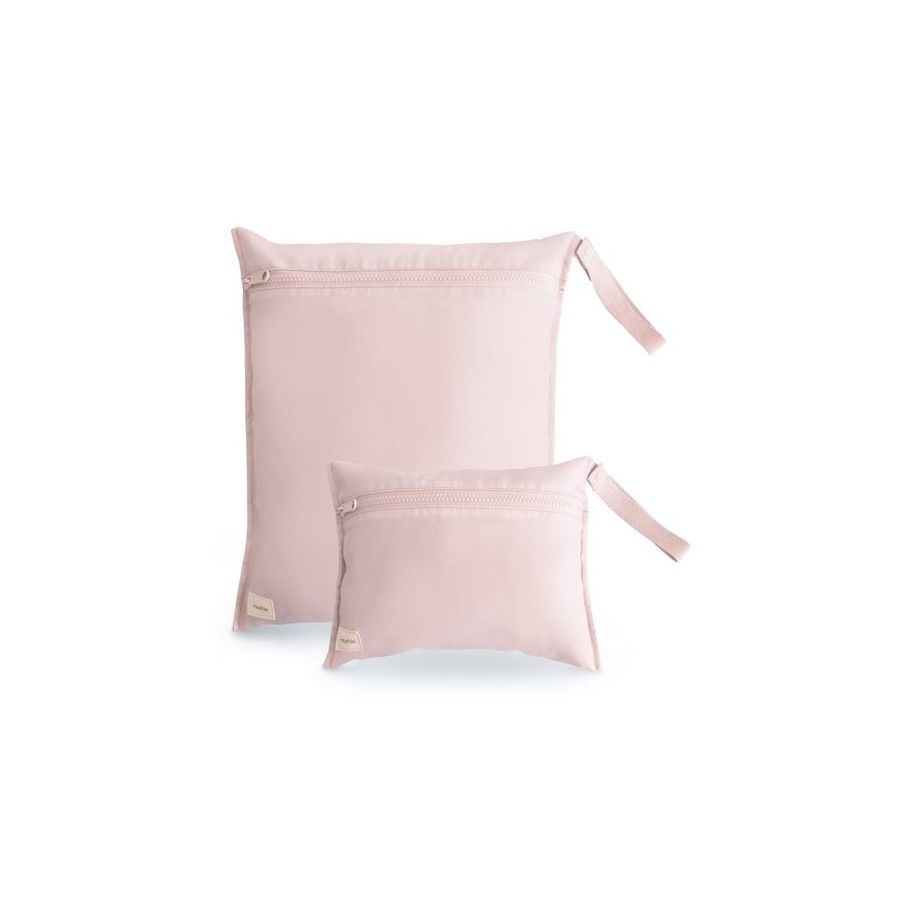 Mushie Torba na mokre rzeczy 2-pak Blush