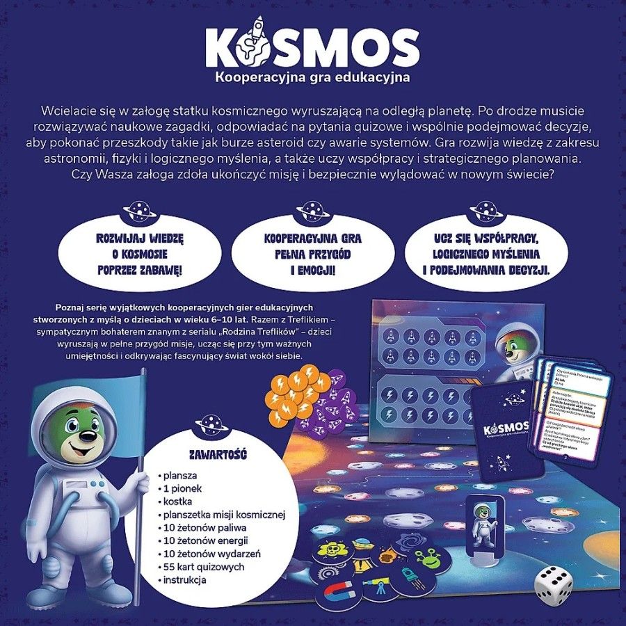 Trefl Gra edukacyjna Kosmos, Rodzina Treflików