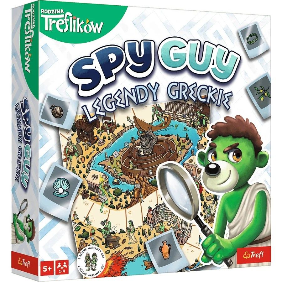 Trefl Gra rodzinna Spy Guy Legendy Greckie, Rodzina Treflików