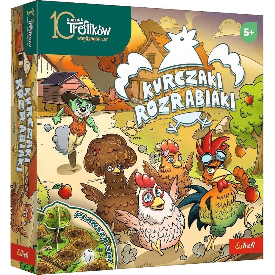 Trefl  Gra planszowa Kurczaki Rozrabiaki