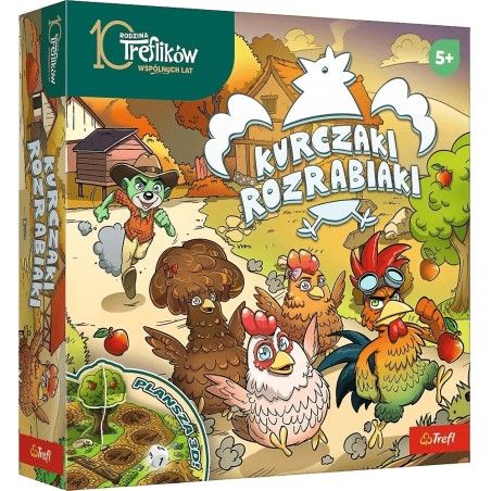 Trefl  Gra planszowa Kurczaki Rozrabiaki