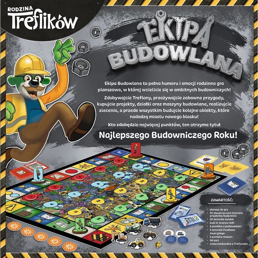 Trefl Gra rodzinna Ekipa Budowlana, Rodzina Treflików
