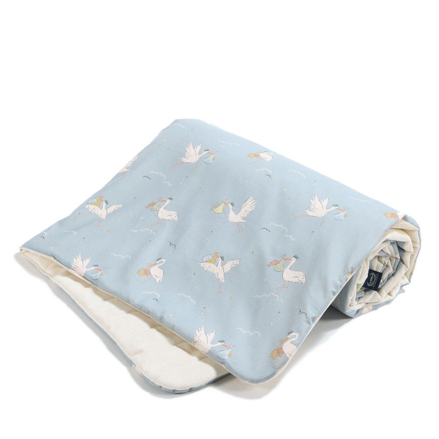 La Millou Ciepły Koc Velvet L BEBE MIGNON BLUE