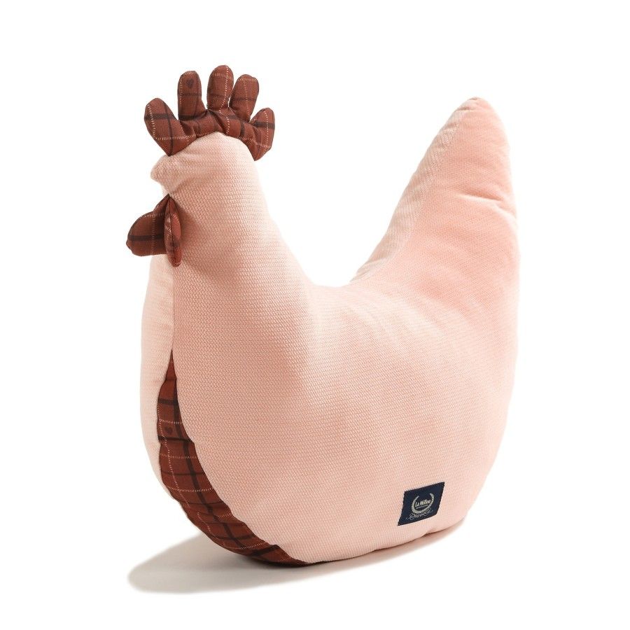 La Millou Poduszka Kura Babci Dany Velvet Bawełna MOO MEADOW PLAID
