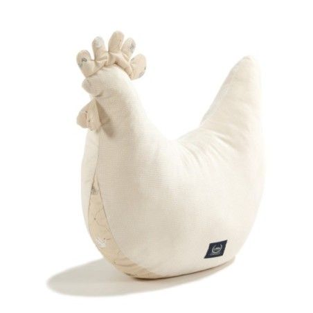 La Millou Poduszka Kura Babci Dany Velvet Bawełna BEBE MIGNON VANILLA