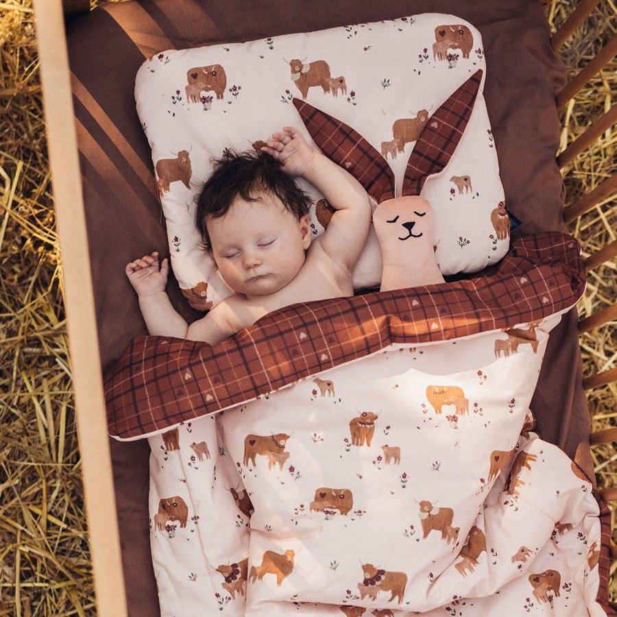 La Millou Poduszka do spania Bawełna L MOO MEADOW