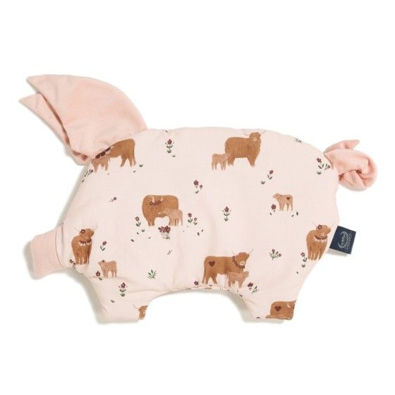 La Millou Poduszka Sleepy Pig Velvet MOO MEADOW