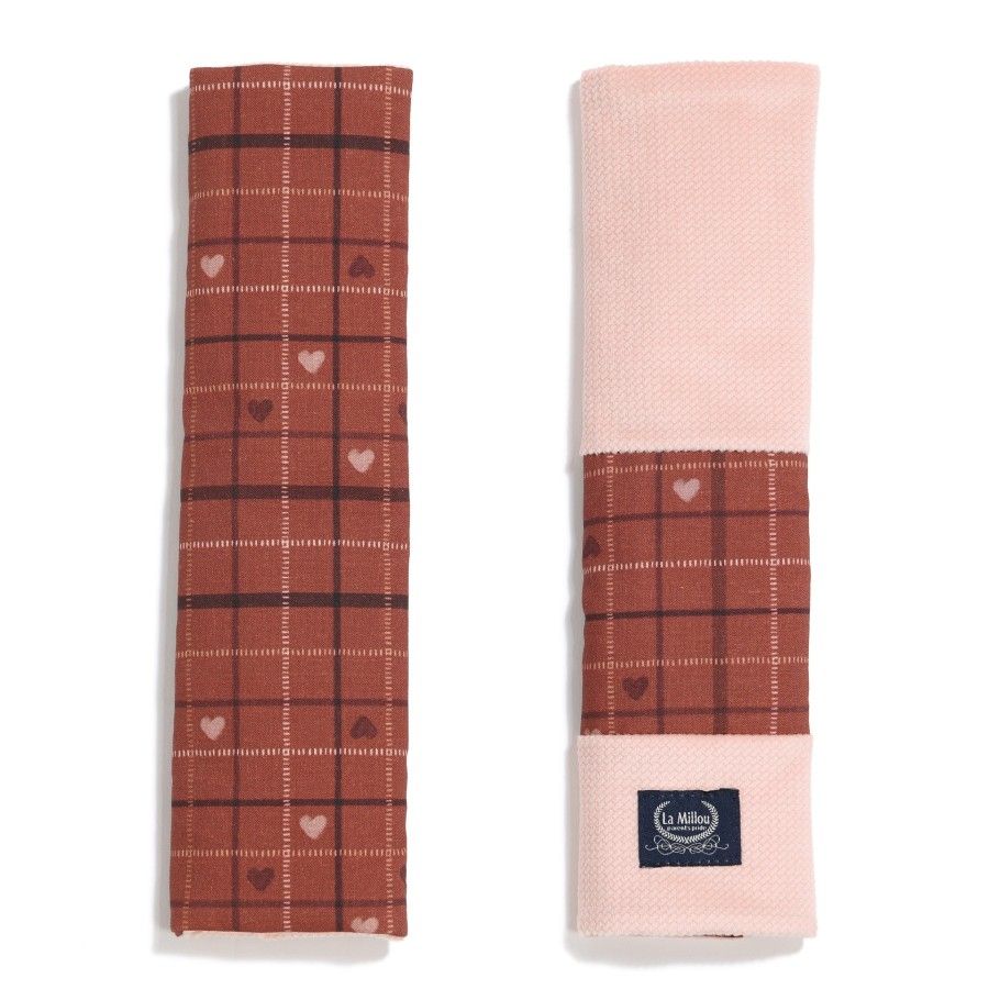 La Millou Ochraniacz na pasy Bawełna Velvet MOO MEADOW PLAID