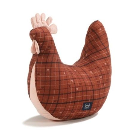 La Millou Poduszka Kura Babci Dany Bamboo MOO MEADOW PLAID