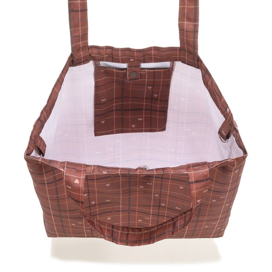 La Millou Torba Shopper Bag L MOO MEADOW PLAID