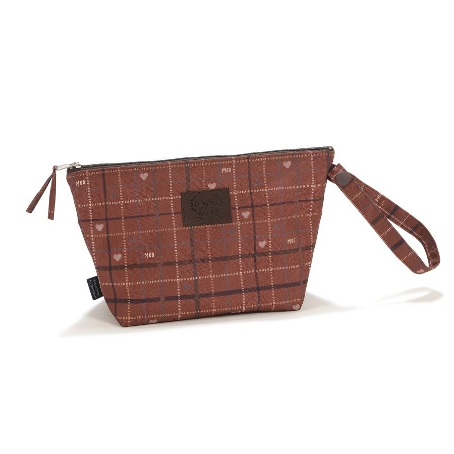 La Millou Kosmetyczka wodoodporna M MOO MEADOW PLAID